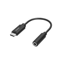 HAMA 200318, AUDIO ADAPTER, USB-C DUGÓ - 3,5 MM JACK ALJZAT
