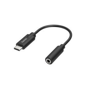HAMA 200318, AUDIO ADAPTER, USB-C DUGÓ - 3,5 MM JACK ALJZAT