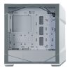 COOLER MASTER Ház ATX MasterBox TD500 MESH V2, Tápegység nélkül, Edzett Üveg, fehér