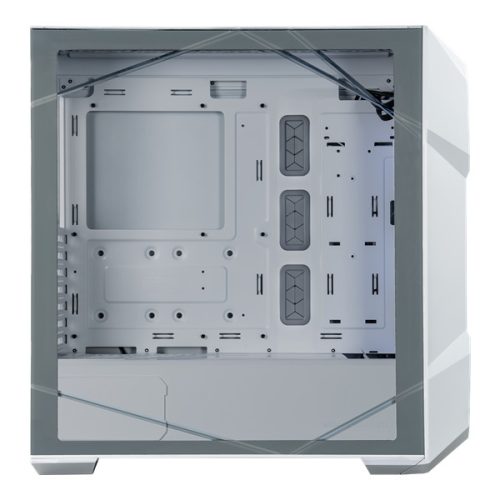 COOLER MASTER Ház ATX MasterBox TD500 MESH V2, Tápegység nélkül, Edzett Üveg, fehér
