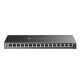 TP-LINK Switch 16x1000Mbps (8xPOE+), Fémházas Asztali Menedzselhető, SG2016P