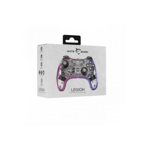 WHITE SHARK LEGION GPW-8039 Android/iOS/N-Switch/Win PC/PS4/PS3/ Digitális bluetooth Gamepad