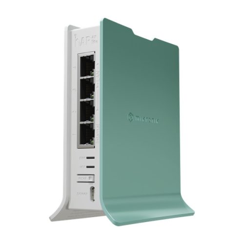 MIKROTIK Wireless Router hAP ax lite 4x1000Mbps, Wi-Fi 6, Asztali, L41G-2AXD