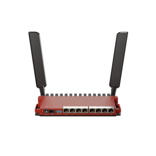 MIKROTIK Wireless Router 8x1000Mbps + 1x2500Mbps SFP, Wi-Fi 6, Asztali, L009UIGS-2HAXD-IN