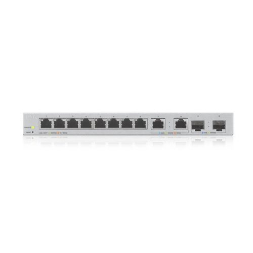 ZYXEL Switch 8x1000Mbps + 2x2.5Gbps + 2xSFP+ Web Menedzselhető, XGS1210-12-ZZ0102F