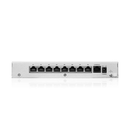 ZYXEL Tűzfal 8x1-GbE port + 1xUSB 3.0 + 1xkonzol port, USGFLEX100H-EU0101F