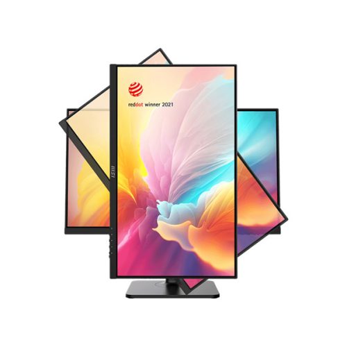 MSI Monitor Business Modern MD2412P 23,8" FHD, 1920x1080, IPS, 100Hz, 1000:1, 300cd/m2, 1ms, HDMI, USB-C, Pivot, Black