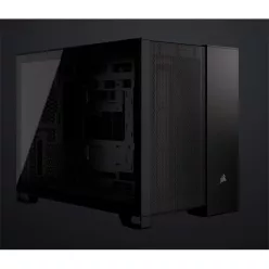   CORSAIR Ház Micro-ATX 2500D AIRFLOW, Tápegység nélkül, Edzett Üveg, fekete