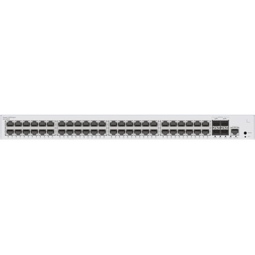 Huawei eKit Switch 48x1000Mbps (380W POE+) + 4x10GE (SFP+) + 1konzol port, iStack, Layer2+ managed, Rackes - S310-48P4X
