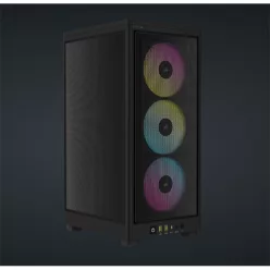   CORSAIR Ház Mini-ITX 2000D RGB AIRFLOW, SFX Tápegység nélkül, fekete