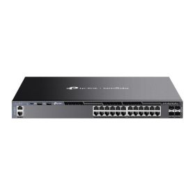   TP-LINK Switch 24x1000Mbps + 4x10Gbps SFP+ +2xUSB + 1xkonzol port + 1xUSB-C Layer3 Menedzselhető Rackes, SG6428X