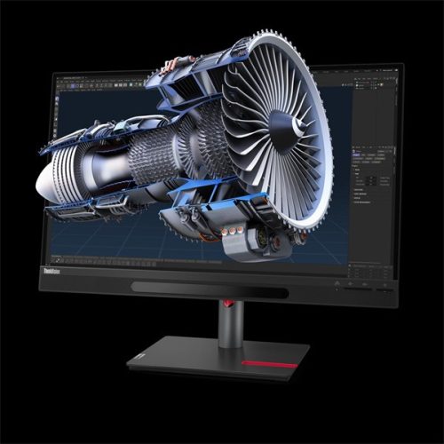 LENOVO Monitor - ThinkVision P27 3D; 27" UHD 3840x2160 IPS, 16:9, 1200:1, 310cd/m2, 4ms, VESA, HDMI, DP, USB Type-C