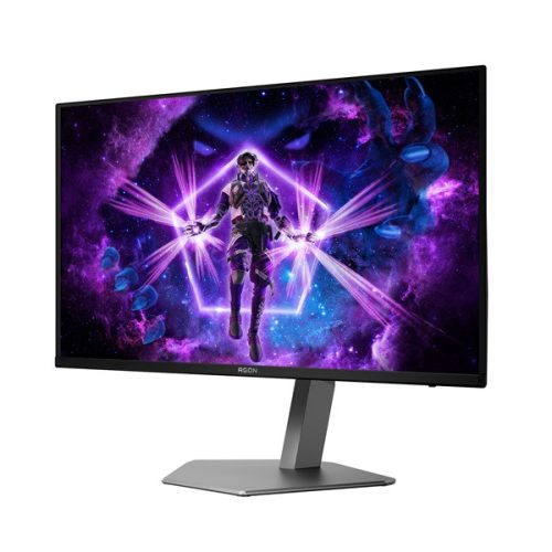 AOC Gaming 165Hz OLED monitor 31,5" AG326UD, 3840x2160, 16:9, 0,03ms, HDMIx2/Displayport/USBx3, hangszóró, pivot