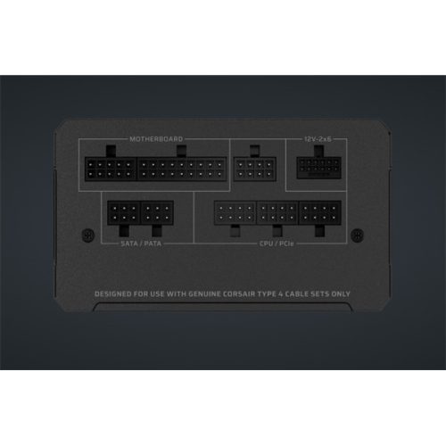 CORSAIR Tápegység Moduláris, RM1000e, 1000W, 12cm, ATX 3.1, PCIe 5.1, BOX, Cybenetics Gold