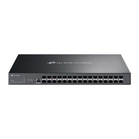   TP-LINK Switch 32x10Gbps SFP+ + 2xkonzol port, Menedzselhető Rackes, SX3032F