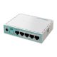 MIKROTIK Vezetékes Router hEX refresh 5x1000Mbps, Beltéri, E50UG
