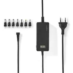   Nedis ACPA105 univerzális AC-DC tápegység, 5V-24V, 36W, 7 cserélhető táp dugó