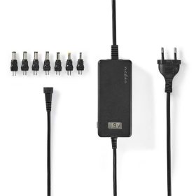   Nedis ACPA105 univerzális AC-DC tápegység, 5V-24V, 36W, 7 cserélhető táp dugó