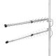 Nedis ANOR4G30ME prémium antenna, 3G / 4G / 5G, beltéri / kültéri, 698 MHz -5000 MHz, 0,3m, 50 Ohm, villám védelem