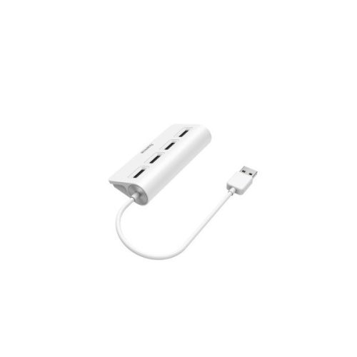 HAMA 200120, FIC USB 2.0 HUB, 1:4 BUSPOW. FEHÉR
