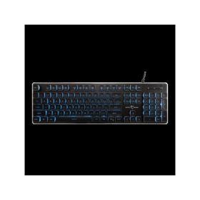   WHITE SHARK  TACHI-B/US WS GK-003141B-US vezetékes membrán gamer billentyűzet, 104 gomb fekete (angol)