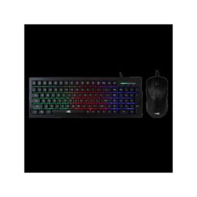  BARACUDA BGC-011B ORCA-B gamer combo fekete billentyűzet (memb. ang.) + egér