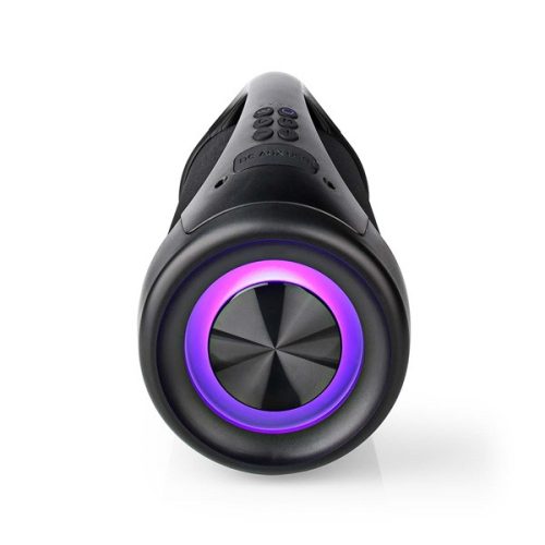 Nedis SPBB315BK Bluetooth Party Boombox, 6 óra üzemidő, 2.0 ,50W ,AUX , USB ,IPX5 ,TWS, fogantyú, LED fényjáték