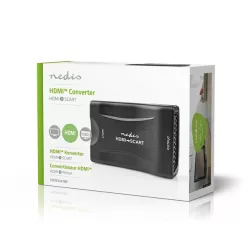   Nedis VCON3461BK (converter) videó konverter, HDMI bemenet, SCART kimenet 1080p