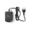 Nedis POCO101 tápegység, feszültség átalakító, konverterr 230V - 110V. 75W, USA