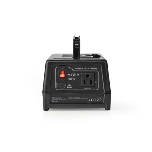 Nedis POCO102 tápegység, feszültség átalakító, konverter 230 V AC - 110V AC 300W, USA