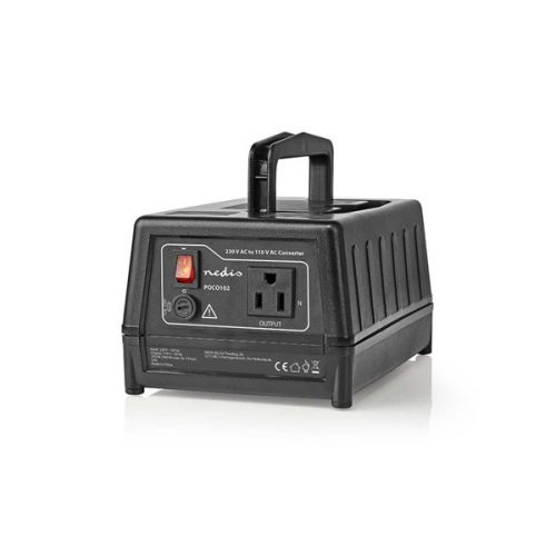 Nedis POCO102 tápegység, feszültség átalakító, konverter 230 V AC - 110V AC 300W, USA