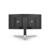 AOC Ívelt Gaming OLED 240Hz monitor 34" PD34, 3440x1440 21:9, 1000cd/m2, 0,03ms, HDMIx2/DisplayPort/USBx3