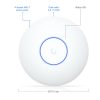 UBiQUiTi Wireless AccessPoint 1x2500Mbps, Wi-Fi 7, Falra rögzíthető - U7-LITE