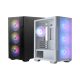MSI Ház Midi ATX FORGE M100R, 4xARGB ventilátor, Tápegység nélkül, üvegfalú, fekete