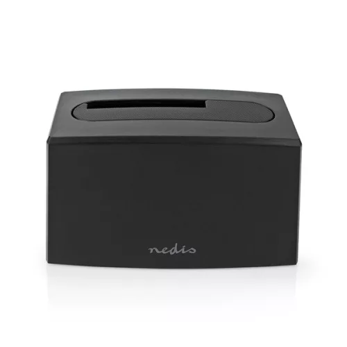 Nedis HDDUSB3210BK HDD / SSD dokkoló, USB 3.2 Gen1, USB Type-A, 2 fiókos,  2,5 / 3,5", USB 3.2 Gen1