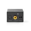 Nedis ACON2510BK digital - analóg konverter, digitális koax RCA bemenet - 2x RCA kimenet