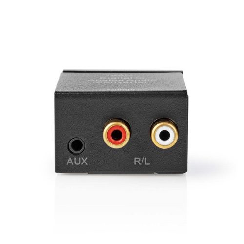 Nedis ACON2510BK digital - analóg konverter, digitális koax RCA bemenet - 2x RCA kimenet