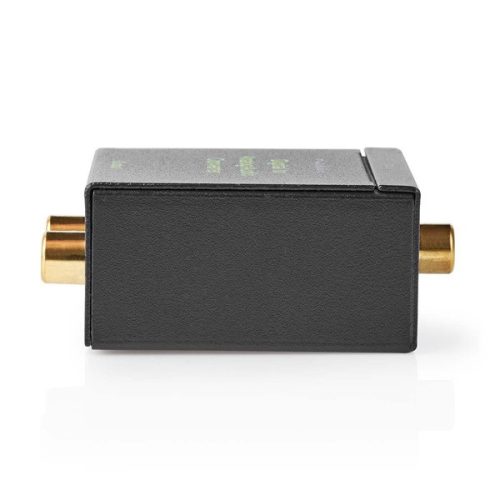 Nedis ACON2510BK digital - analóg konverter, digitális koax RCA bemenet - 2x RCA kimenet