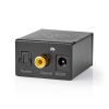 Nedis ACON2510BK digital - analóg konverter, digitális koax RCA bemenet - 2x RCA kimenet