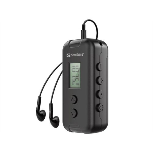 SANDBERG Rádió, Pocket Radio FM for AAA battery