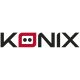 KONIX -  Nintendo Switch/PC LED Vezeték Nélküli kontroller, Átlátszó