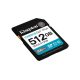 KINGSTON Memóriakártya SDXC 512GB Canvas Go Plus Gen4 200R C10 UHS-I U3 V30