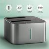 AXAGON ADSA-DC dual SATA 2.5"/3.5" SSD/HDD CLONE dokkoló, USB-C, 5 Gbps