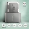 AXAGON ADSA-DC dual SATA 2.5"/3.5" SSD/HDD CLONE dokkoló, USB-C, 5 Gbps