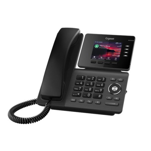 GIGASET P810B IP PRO IP asztali telefon, színes TFT kijelző, 4 funckiós LED billentyűk, HD hang, POE képes, Bluetooth