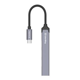 COLORWAY USB-elosztó CW-HUB04, USB-C 4-B-1 USB2.0X3/USB3.0