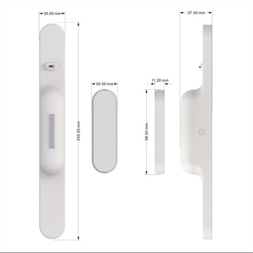COLORWAY Asztali LED lámpa, Magnetic Multi-Functional beépített akkumulátorral Fehér (CW-DL11MMB-W)