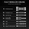 CORSAIR Tápegység Moduláris, HXi series 2025, HX1200i, 1200W, 14cm, ATX 3.1, PCIe 5.1, BOX, 80+ Platinum