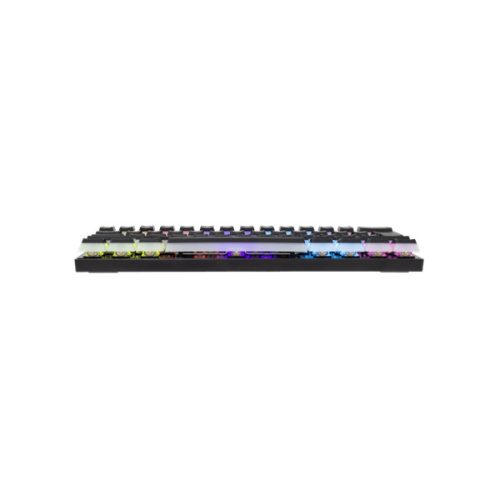 WHITE SHARK GK-2202-2B/BL-US ASHIKO-2/B/BL-US fekete mech.bill. angol, 61 kék kapcs.