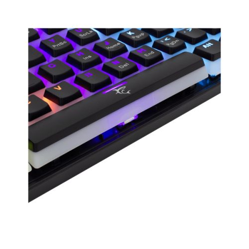 WHITE SHARK GK-2202-2B/BL-US ASHIKO-2/B/BL-US fekete mech.bill. angol, 61 kék kapcs.